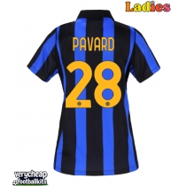 Inter Milan Benjamin Pavard #28 Replica Home Shirt Ladies 2026-27 Short Sleeve